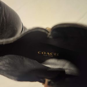 Coach booties